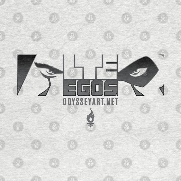 Alter-Egos Series Logo (Light) by artofbriancroll